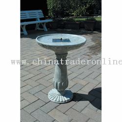 Portsmouth Solar Birdbath Fountain from China